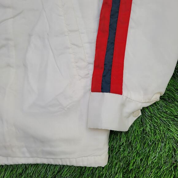 Vintage 80s North San-Diego Windbreaker L 21x25 Fleece-Lined - Picture 10 of 12